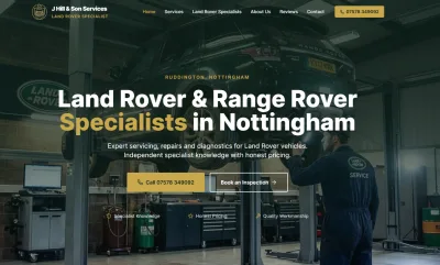 J Hill services Land rover specialist & son