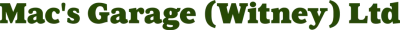Mac's Garage (Witney) Ltd
