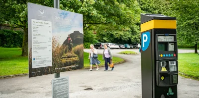 Yorkshire Dales National Park Car Park - Clapham