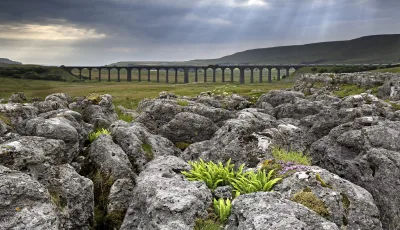 Yorkshire Dales National Park Car Park - Linton Falls