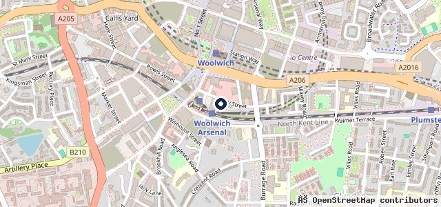 Map showing the location of Spray Street Autos
