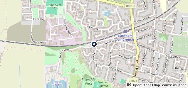 Map showing the location of Station Automotive