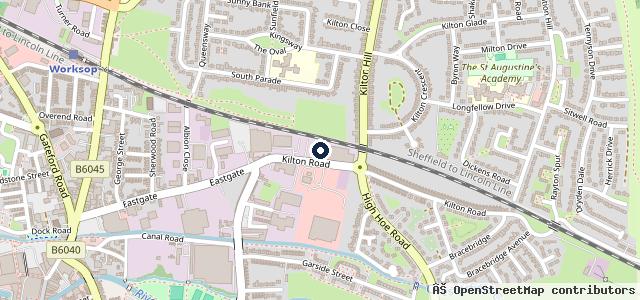 Map showing the location of Mac's Autos
