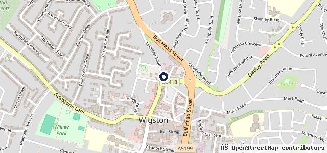 Map showing the location of Syston Autos Ltd