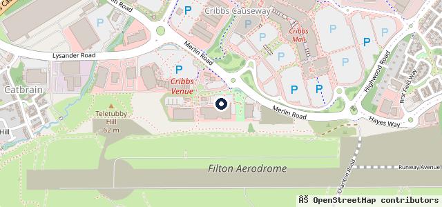 Map showing the location of Land Rover
