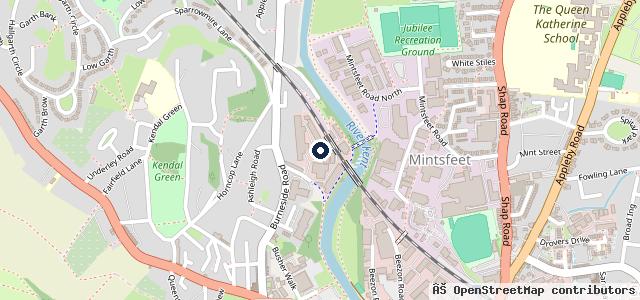 Map showing the location of T C Motors