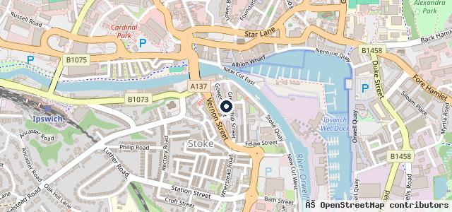 Map showing the location of Bosch Car Service - TEC 41