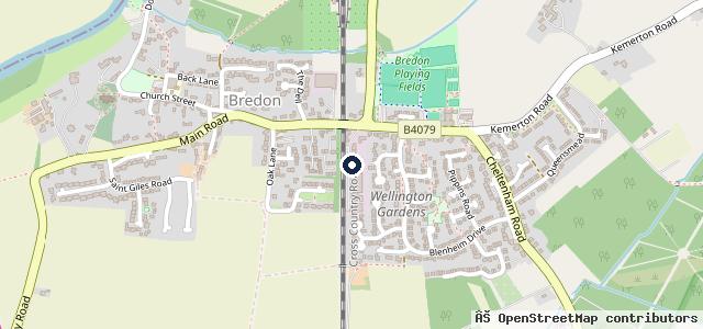 Map showing the location of Total Automotives Bredon Ltd