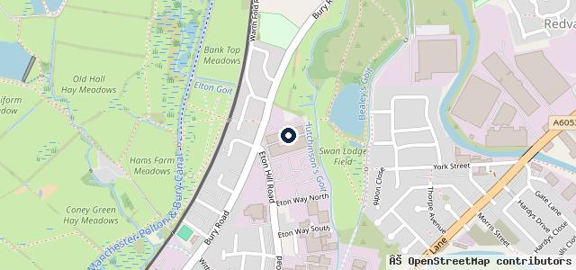 Map showing the location of Tottington Motor Company Ltd