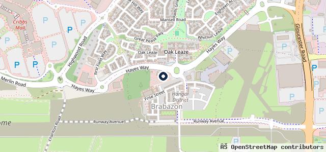 Map showing the location of TrustFord Bristol - Cribbs Causeway Ford Store & Van Centre