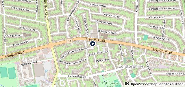 Map showing the location of Farmer Autocare - Edinburgh - Corstorphine