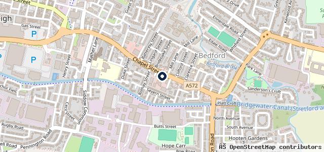 Map showing the location of County Motors Leigh Ltd