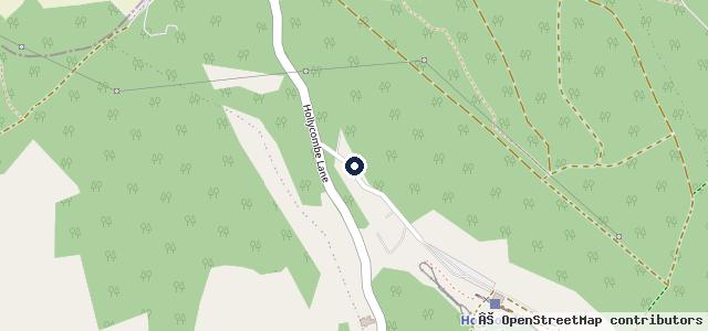 Map showing the location of Wiltshires Garage