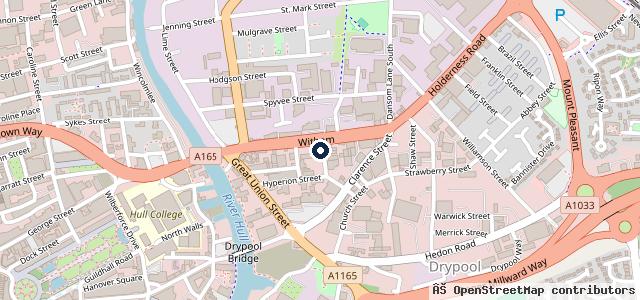 Map showing the location of Witham M.O.T. Centre
