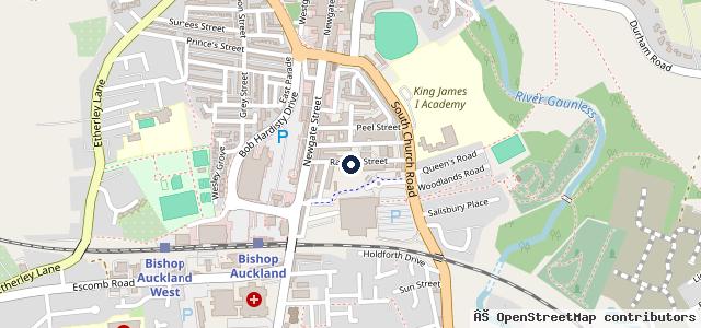 Map showing the location of WS Auto Repairs