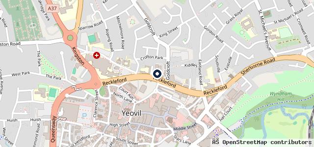 Map showing the location of Yeovil Motor Company - Jaguar - Service