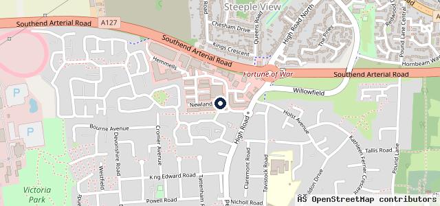 Map showing the location of The LV Group MOT and Service Centre Ltd