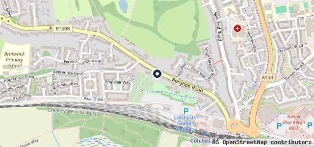 Map showing the location of Miller & Middleton (SEAT) Ltd