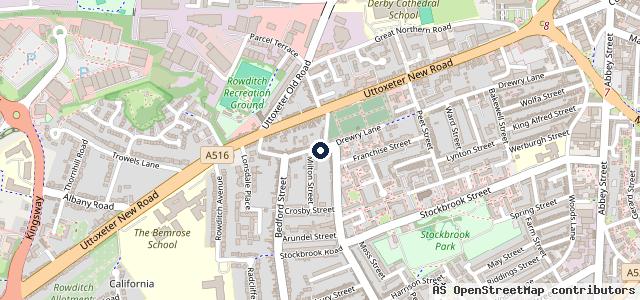 Map showing the location of DAS Auto Services