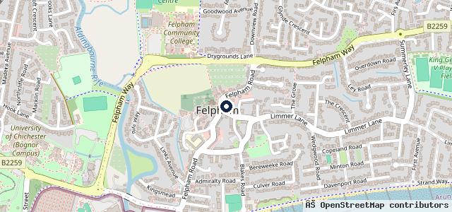 Map showing the location of Milestones Garage