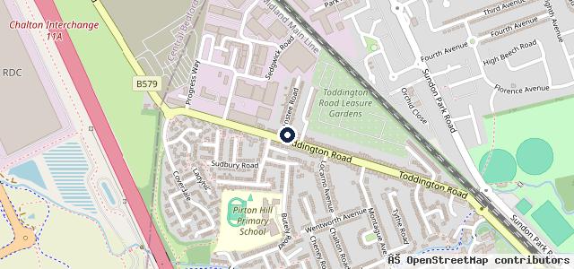 Map showing the location of Parkview Car Care