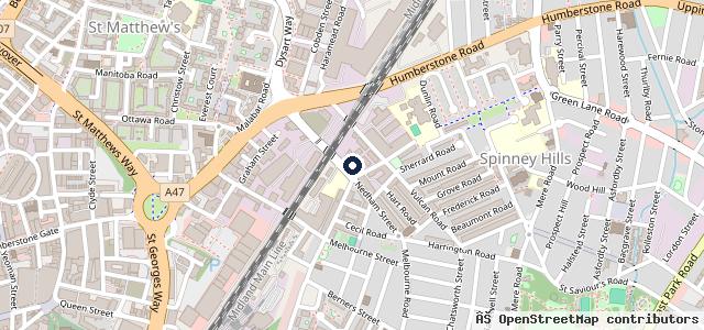 Map showing the location of T T Autos Leicester Ltd