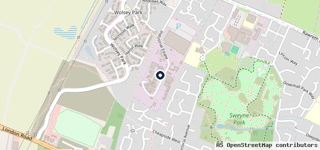 Map showing the location of Westfield Motors Ltd