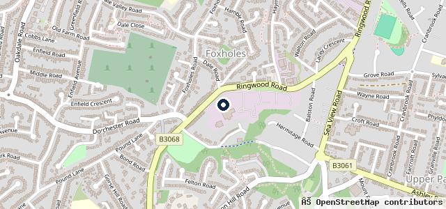 Map showing the location of Wood Welding MOT & Service Centre