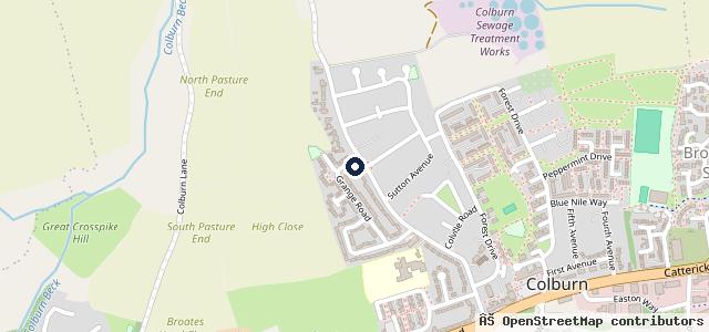 Map showing the location of CAH Racereps & Vehicle Body Repairs