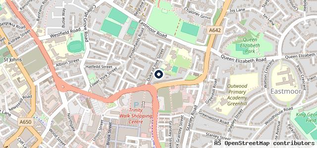 Map showing the location of Cm Autos yorkshire