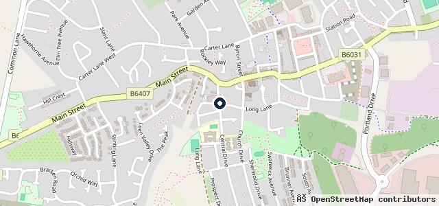 Map showing the location of Clements Quality Cars