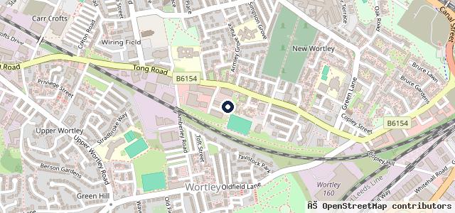 Map showing the location of Percy Street Motors