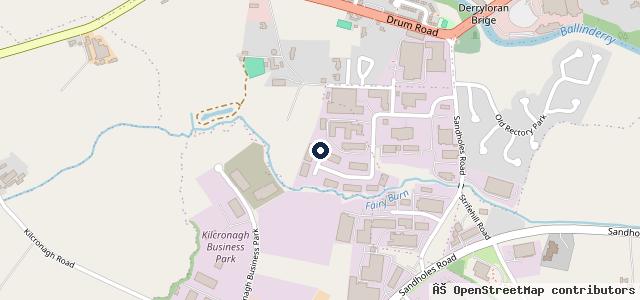 Map showing the location of Castle Cars