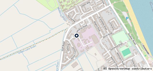 Map showing the location of D & S Tyres and Exhausts