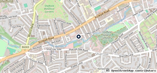 Map showing the location of Snuff Mill Garage Ltd