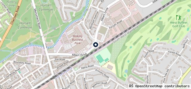 Map showing the location of Buckingham Car Dealership