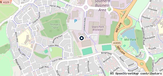 Map showing the location of All Serv Holdings Ltd
