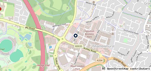 Map showing the location of Independent Car & Van Servicing Ltd