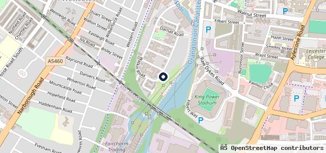 Map showing the location of Quick Tyre Fit Mobile Tyre