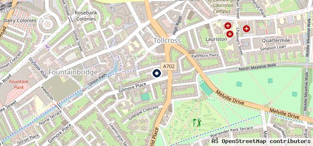 Map showing the location of Lochrin Autos Ltd