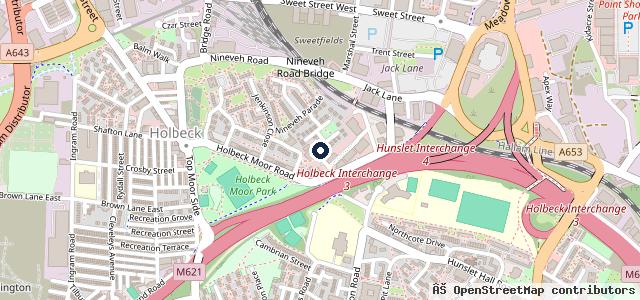 Map showing the location of Dad - Car Mechanic