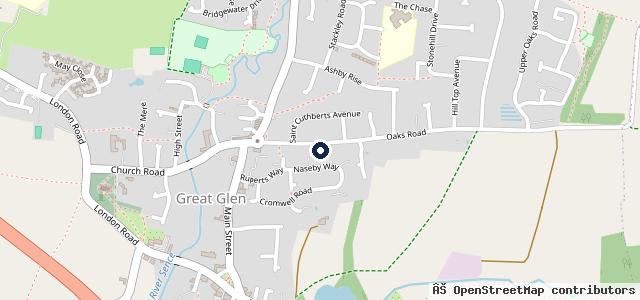 Map showing the location of Hillside Garage Ltd