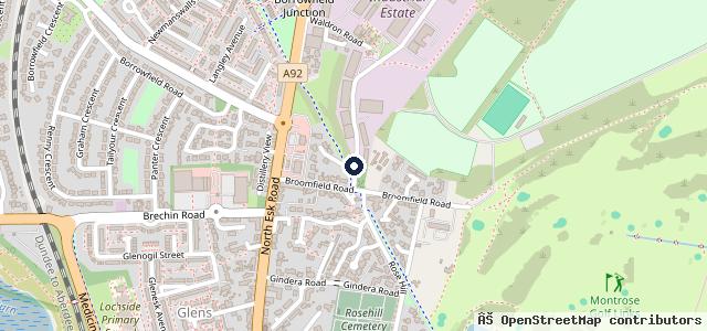 Map showing the location of JTS Autocare