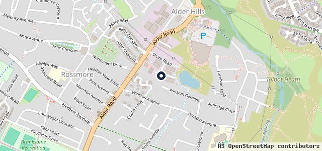 Map showing the location of Hughes Workshop Ltd
