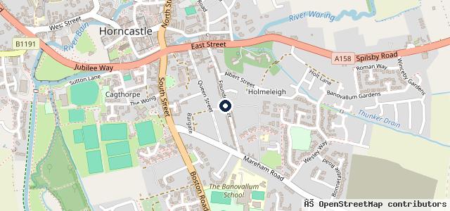 Map showing the location of H Ramsdale Car Repairs