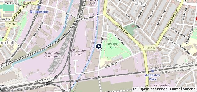 Map showing the location of Imran autos & accident repair center