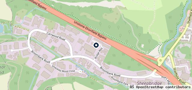Map showing the location of Simon James Executive Ltd