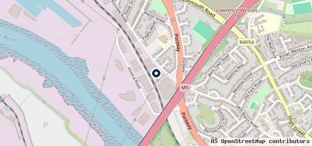 Map showing the location of SF Tebby & Son