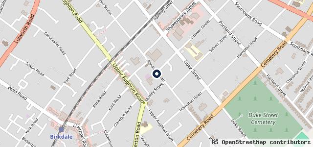 Map showing the location of MB Autoelectrics