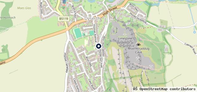 Map showing the location of CP Motors Ltd